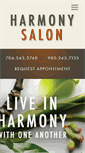 Mobile Screenshot of harmonysalon.com