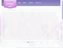Tablet Screenshot of harmonysalon.info